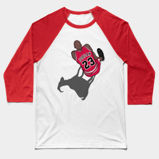 Michael Jordan Baseball T-Shirt - Vintage Michael Jordan GOAT Retro by portraiteam